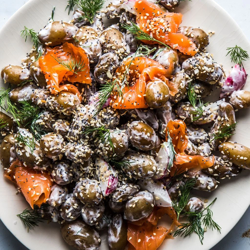 Image may contain Food Seasoning Sesame Plant Meal Produce and Dish