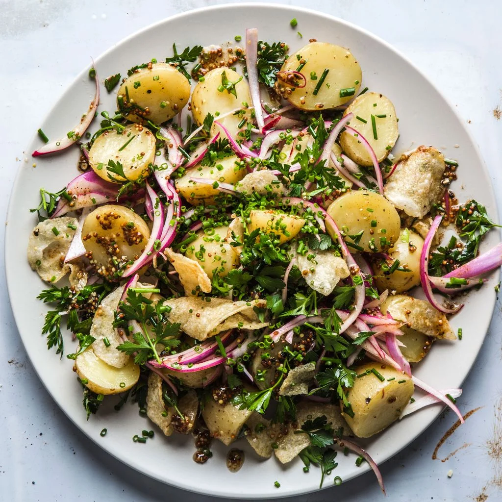 Image may contain Dish Food Meal Plant Platter and Vegetable