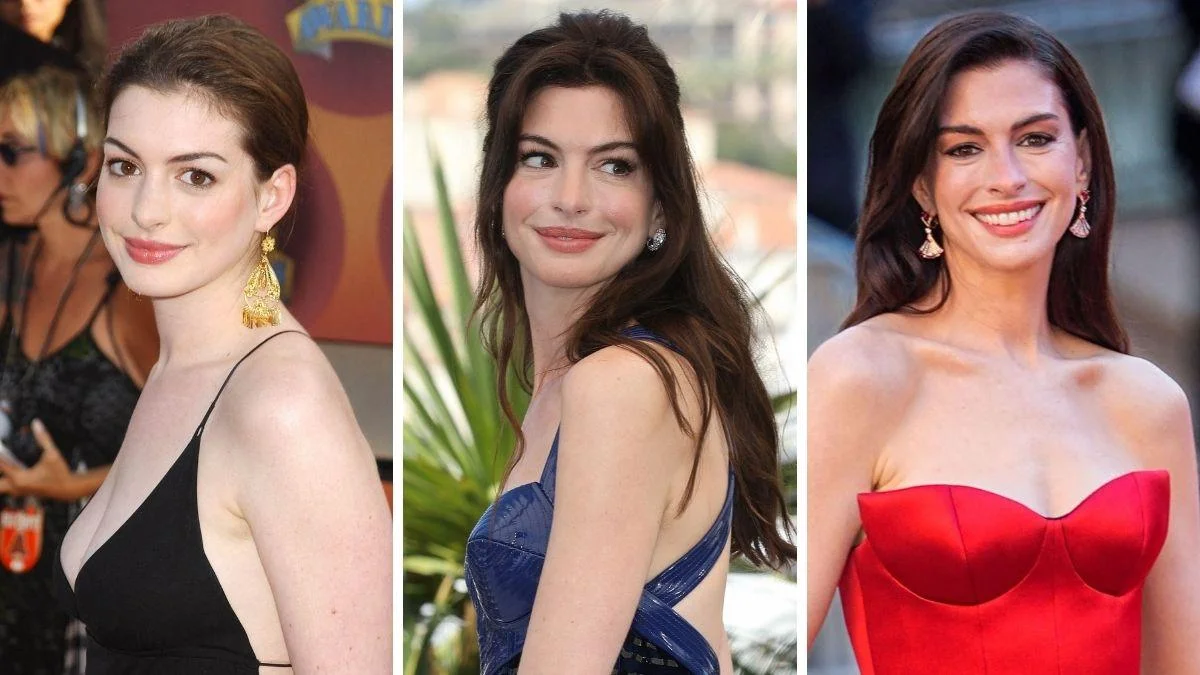 Examining Anne Hathaway's Transformation Amid Plastic Surgery Speculation: A Look at Her Evolution