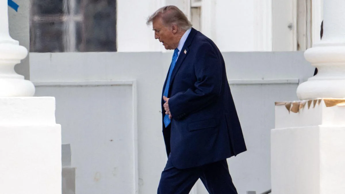 image of Donald Trump praised Theodore during his visit and said he was got some ideas for his own presidential library.