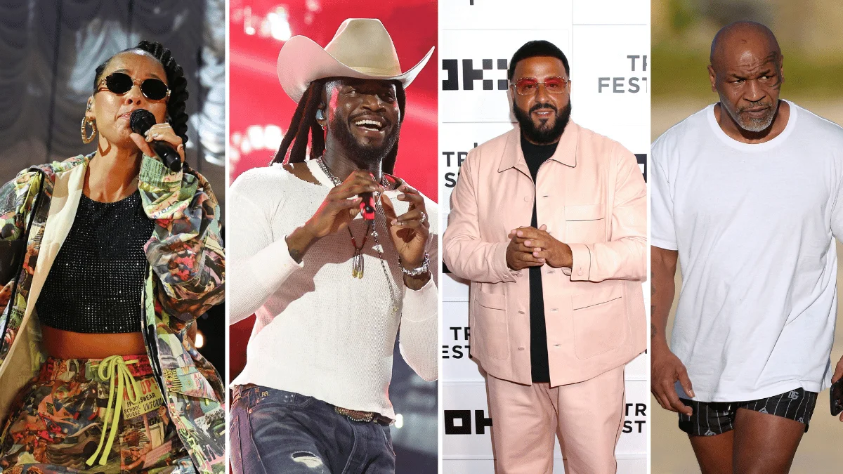 Alicia Keys; Shaboozey; DJ Khaled; Mike Tyson