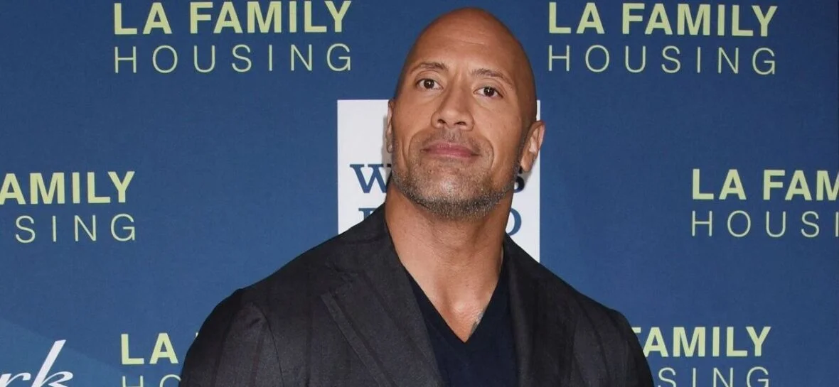 Dwayne "The Rock" Johnson on the red carpet