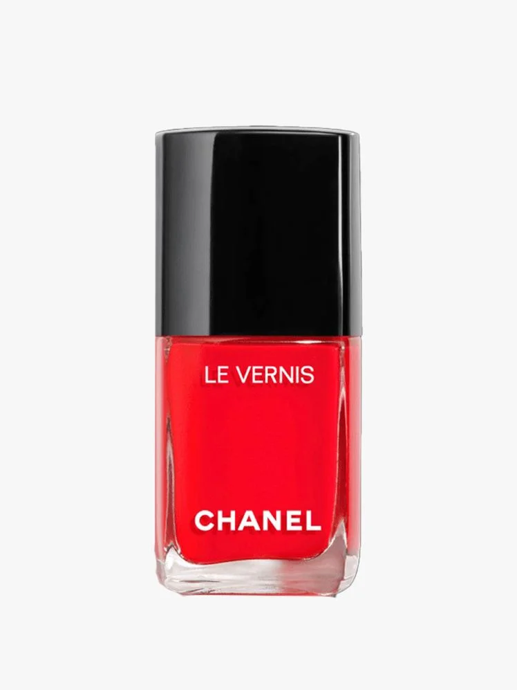 Image may contain: Cosmetics, Bottle, Perfume, and Nail Polish
