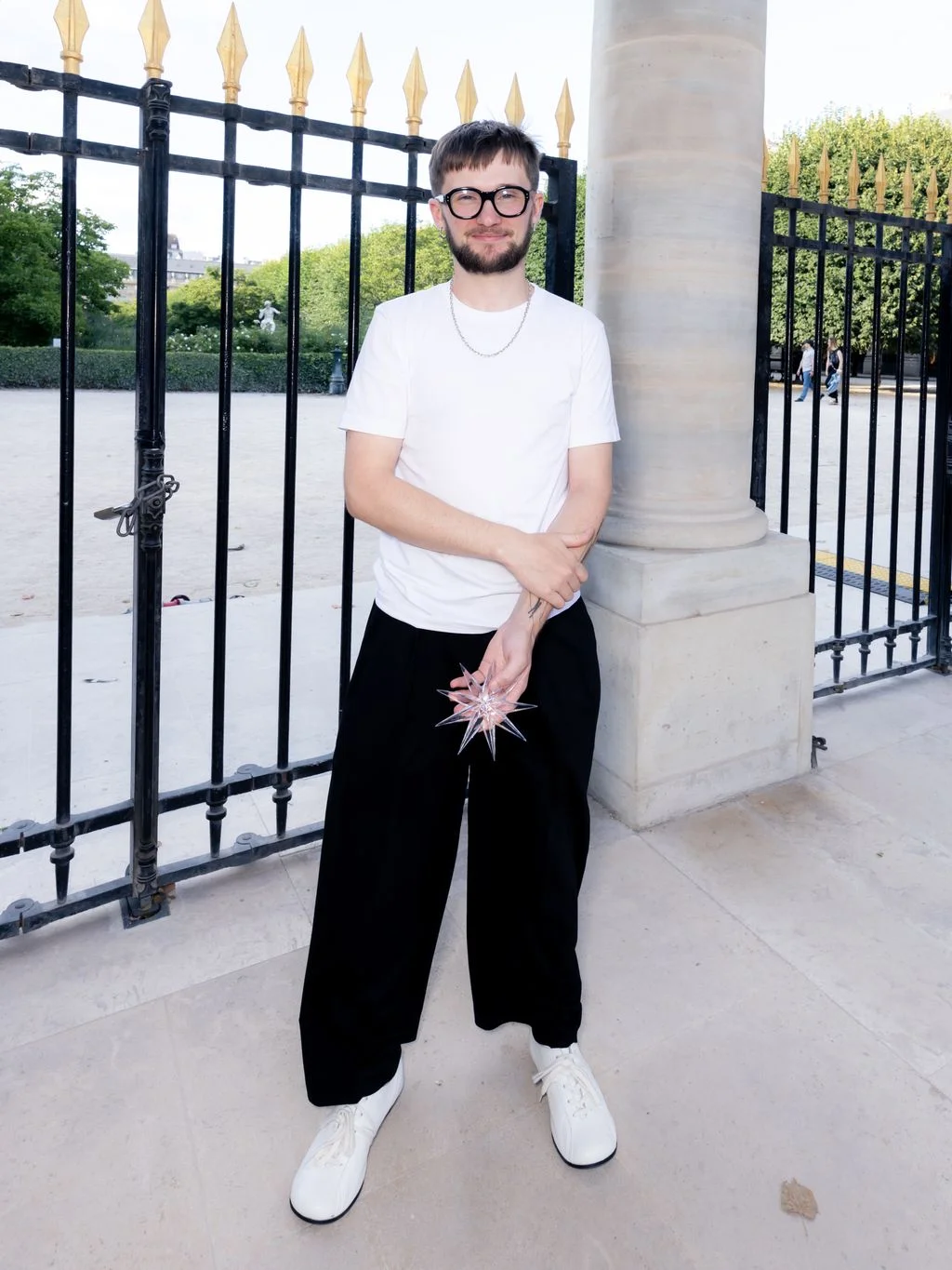 Image may contain DJ Vadim Clothing Sleeve Pants Person Standing and Adult