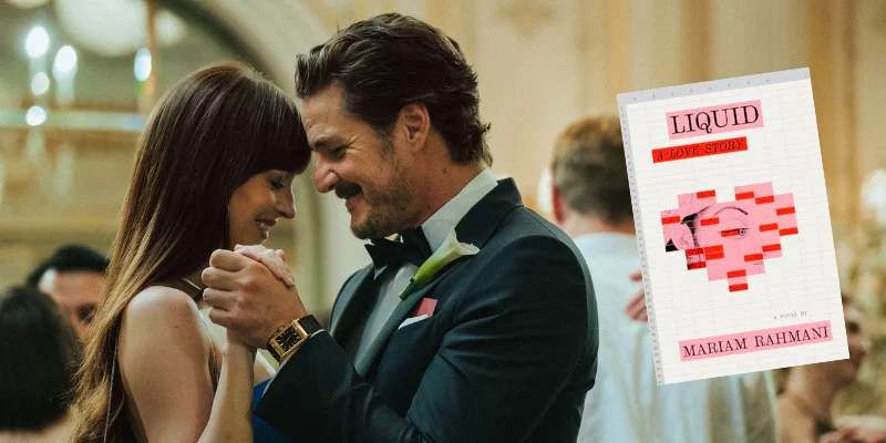 Dakota Johnson and Pedro Pascal dancing, Liquid novel