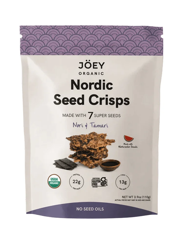 Jöey Nordic Seed Crisps Nori & Tamari