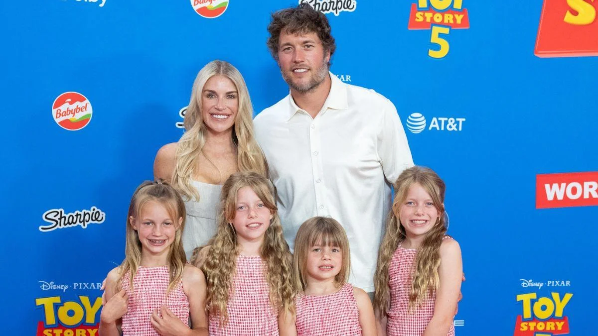 Image of Kelly Stafford launched 'The Morning After' podcast while raising her and Matthew Stafford’s four daughters.