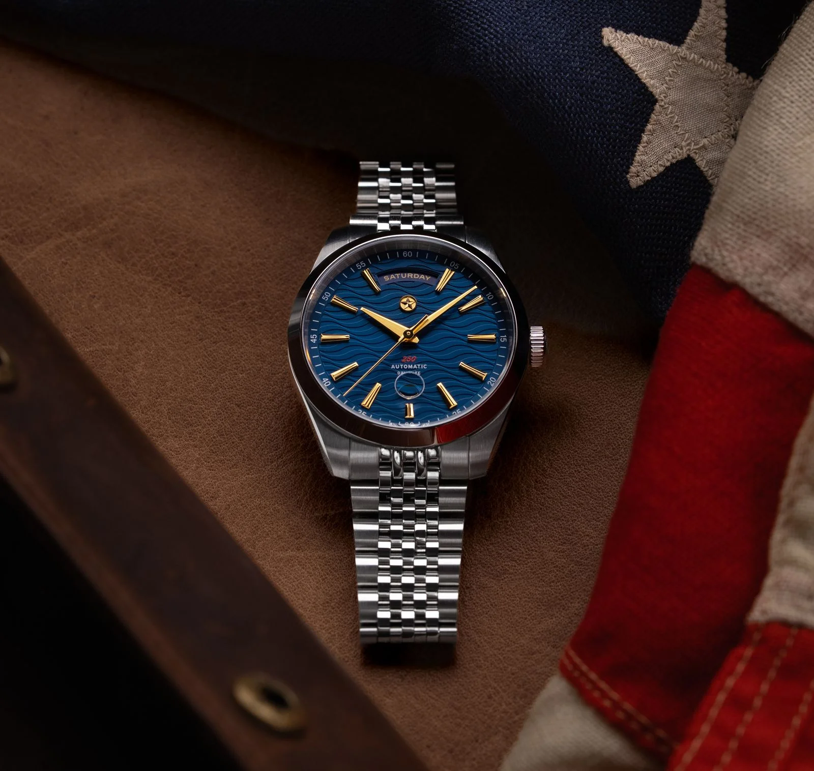 Image may contain Wristwatch Arm Body Part and Person