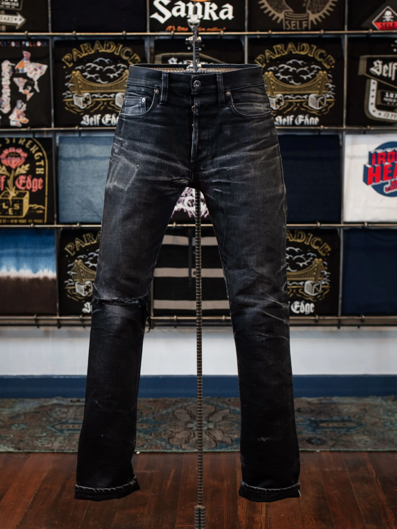Image may contain Clothing Jeans and Pants