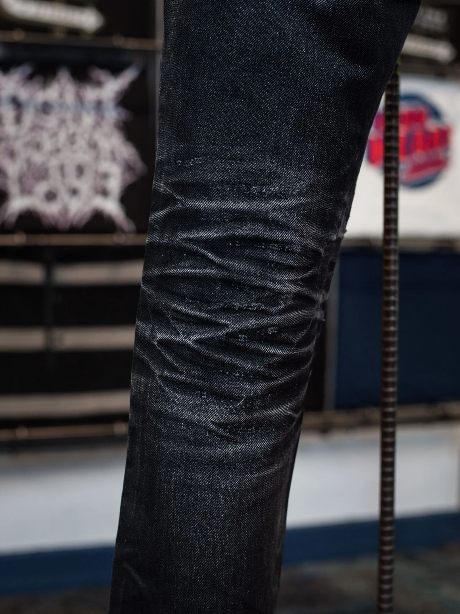 Image may contain Clothing Jeans Pants and Person