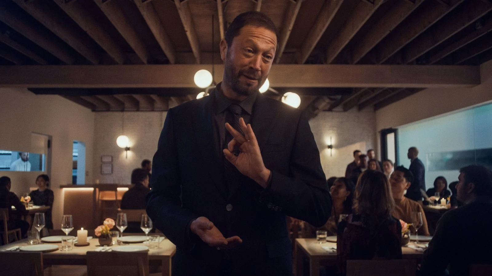 Image may contain Ebon MossBachrach Face Head Person Photography Portrait Clothing Formal Wear Suit and Blazer