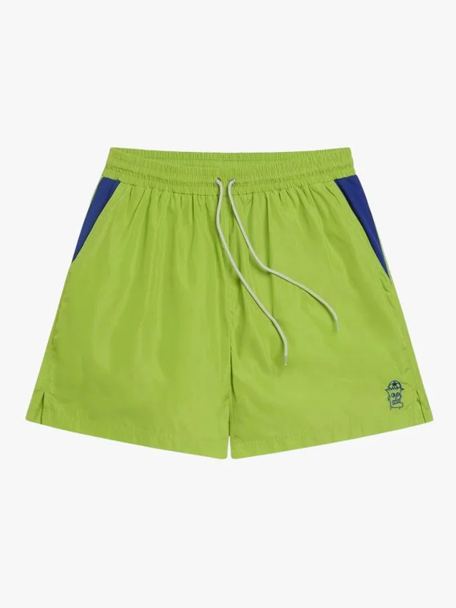 Image may contain Clothing Skirt and Swimming Trunks