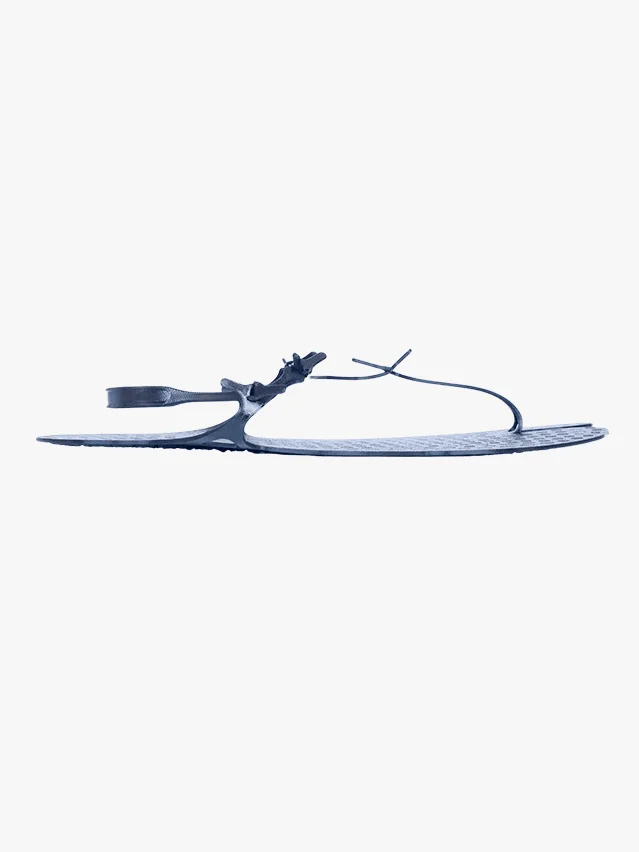 Image may contain Clothing Footwear Sandal Sword and Weapon