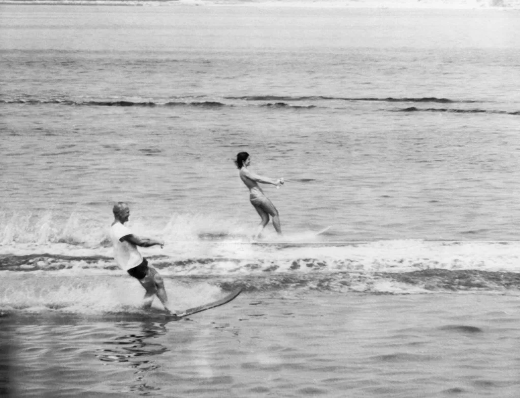 Image may contain Nature Outdoors Sea Water Sea Waves Adult Person Leisure Activities Sport and Surfing