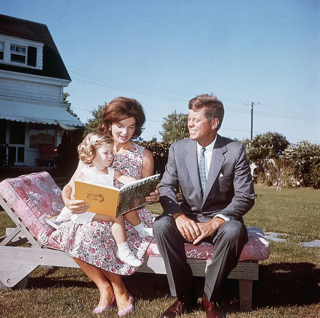 Image may contain John F. Kennedy Jacqueline Kennedy Onassis Book Publication Face Head Person and Photography