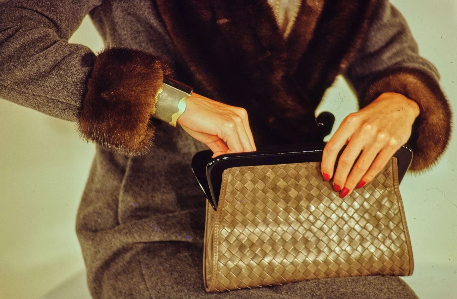 Image may contain Accessories Accessory Handbag Bag Wallet Human Person and Purse
