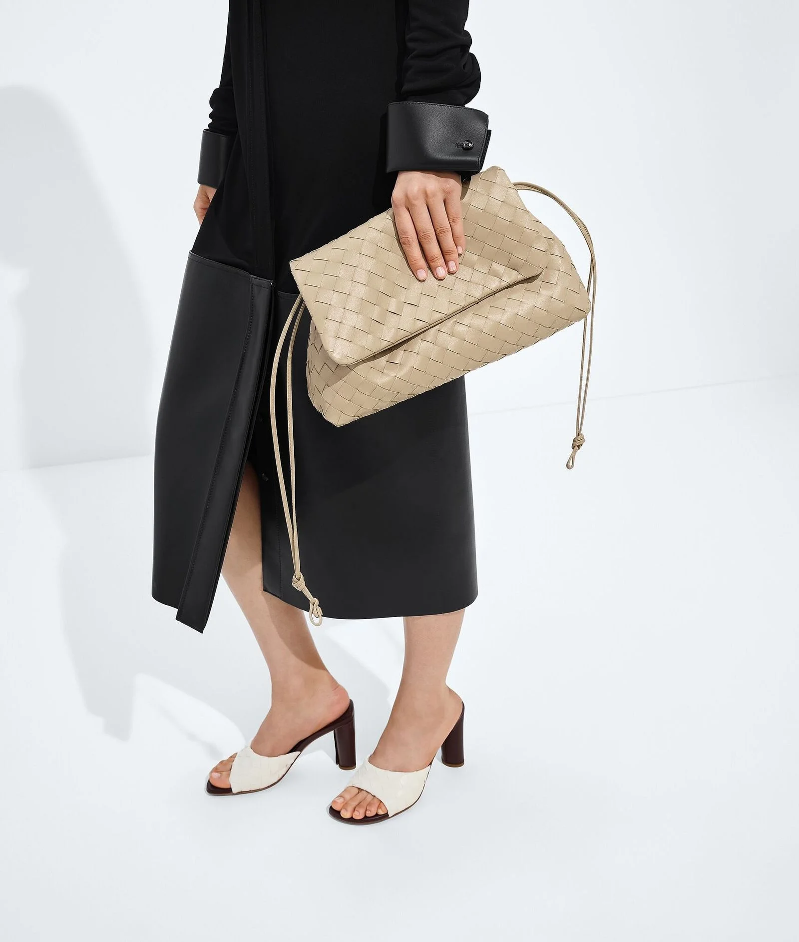 Image may contain Accessories Bag Handbag Clothing Footwear Shoe High Heel Purse and Wallet