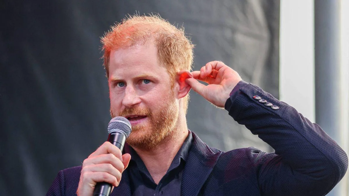 Image of Prince Harry took part in adaptive sports demonstrations during his Birmingham visit.