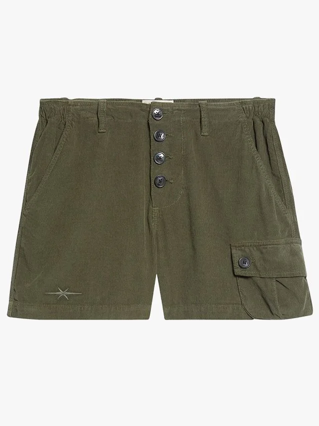 Image may contain Clothing Shorts Skirt and Khaki