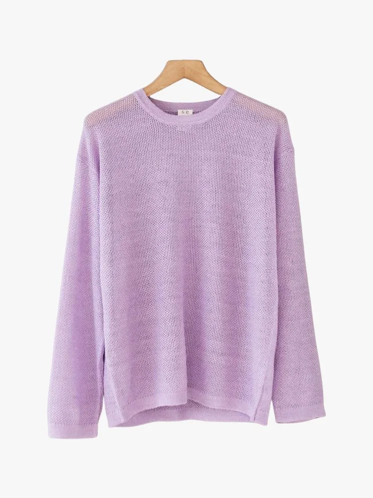Image may contain Clothing Knitwear Sweater Long Sleeve Sleeve Sweatshirt and Blouse