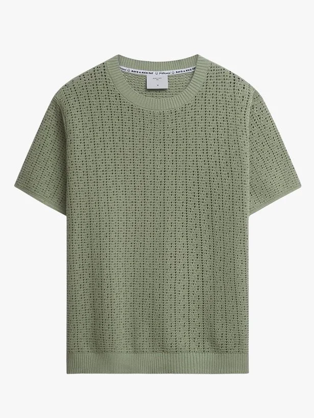 Image may contain Clothing Knitwear Sweater and TShirt