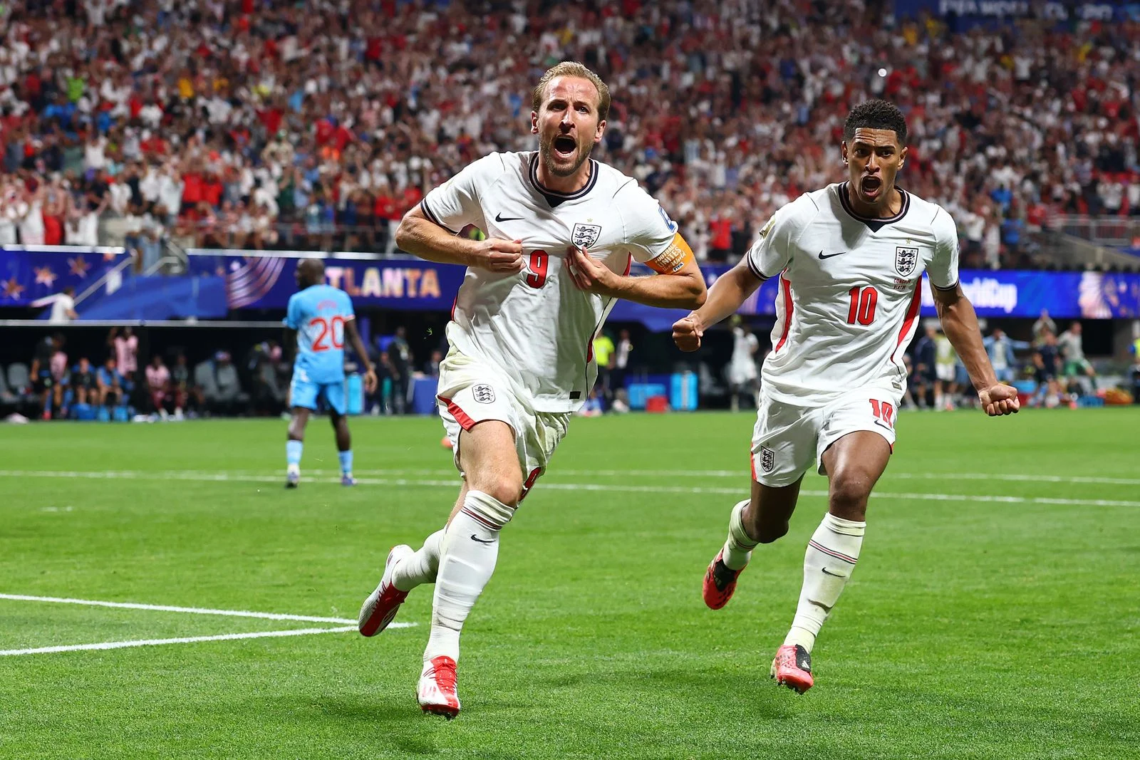 Image may contain Harry Kane Angry Face Head Person Shouting Adult Clothing Footwear and Shoe
