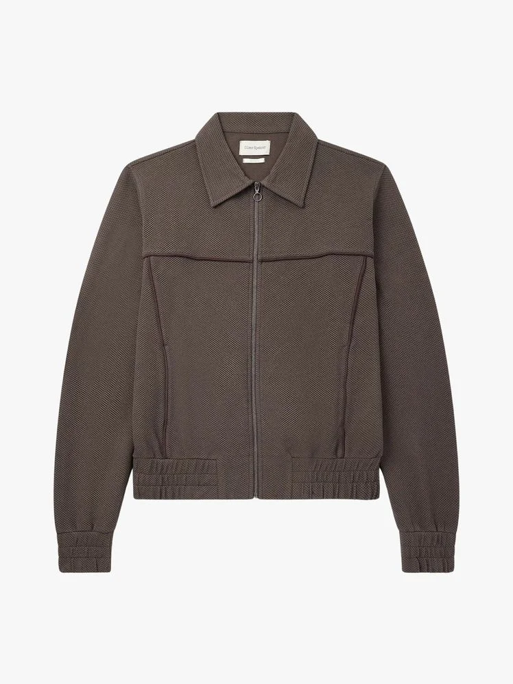 Image may contain Clothing Knitwear Sweater Coat Jacket Sweatshirt and Fleece