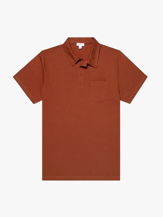 Image may contain Clothing TShirt Maroon Shirt and Sleeve