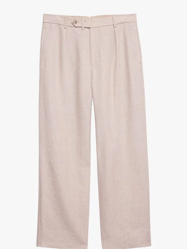 Image may contain Home Decor Linen Clothing Pants and Skirt