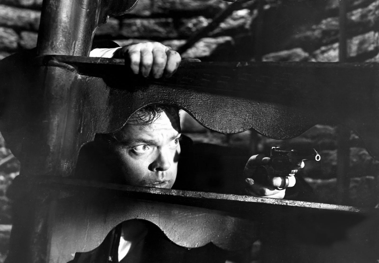 Orson Welles in 'The Third Man' one of the best Rotten Tomatoes movies