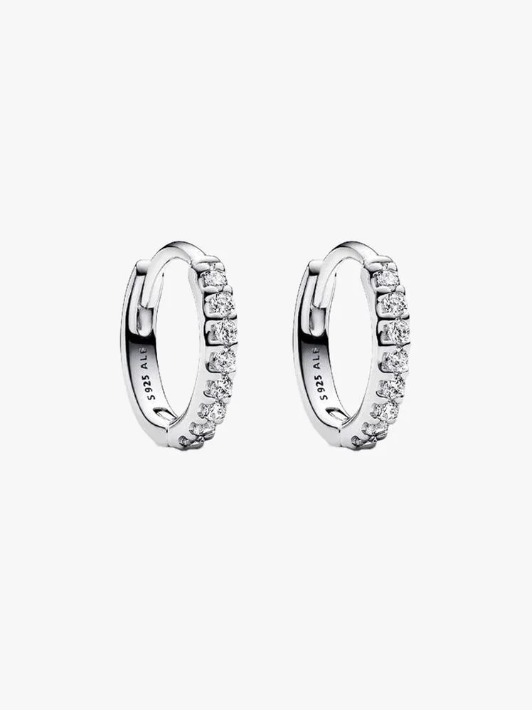Image may contain: Accessories, Diamond, Gemstone, Jewelry, Earring, Platinum, Silver, and Ring