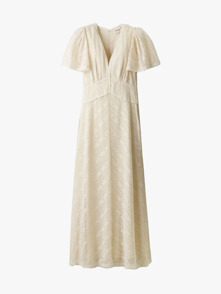 Image may contain: Clothing, Dress, Home Decor, Linen, and Fashion