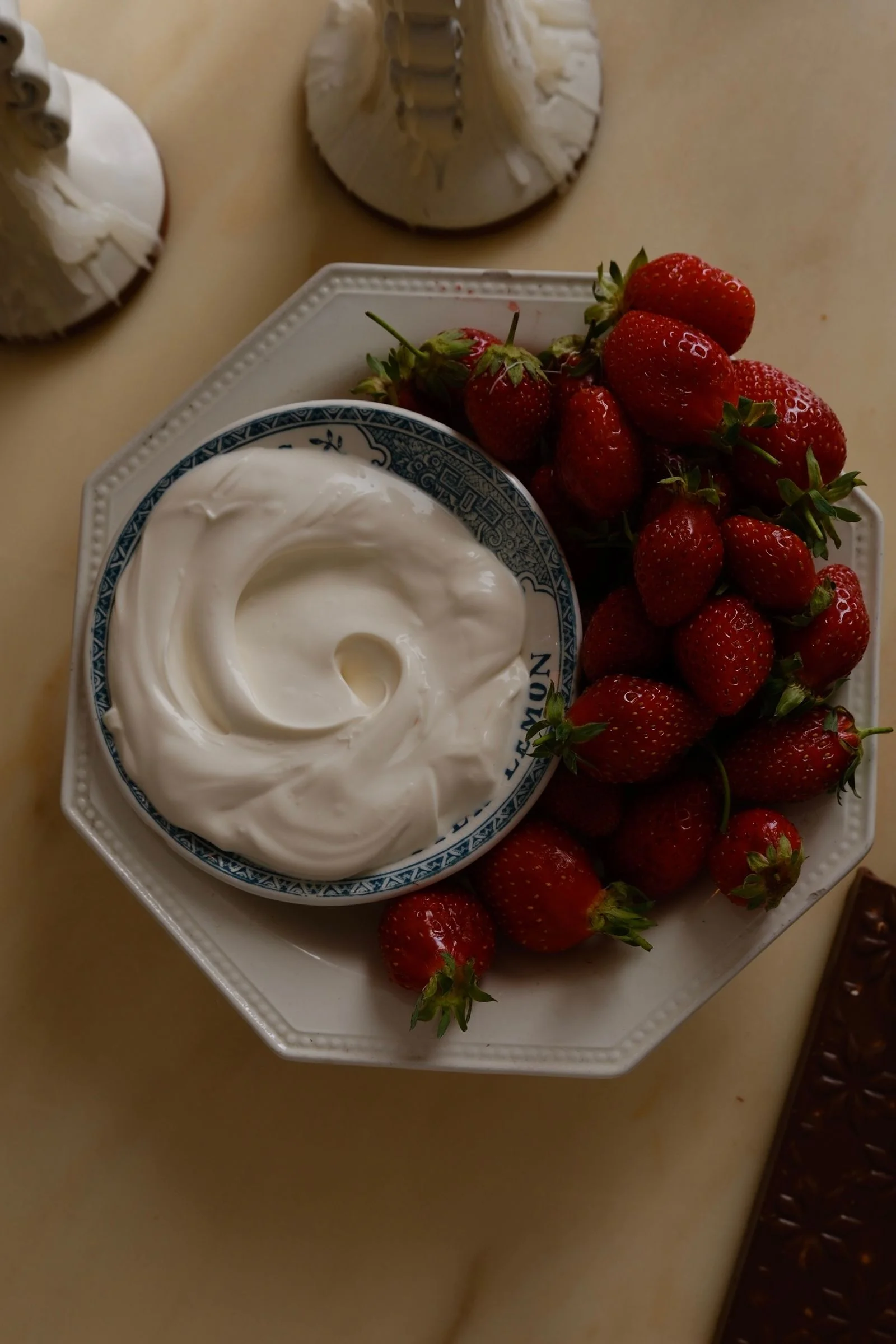 Image may contain Cream Dessert Food Frozen Yogurt and Plate
