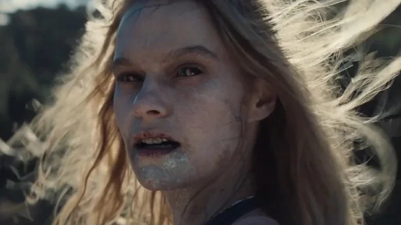 Jessica is looking a little unwell in Evil Dead Rise