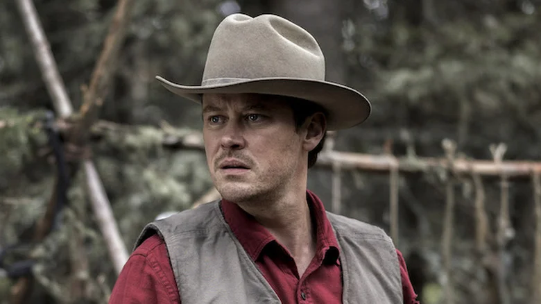 Joe Pickett (Michael Dorman) stares off into the wilderness in Joe Pickett