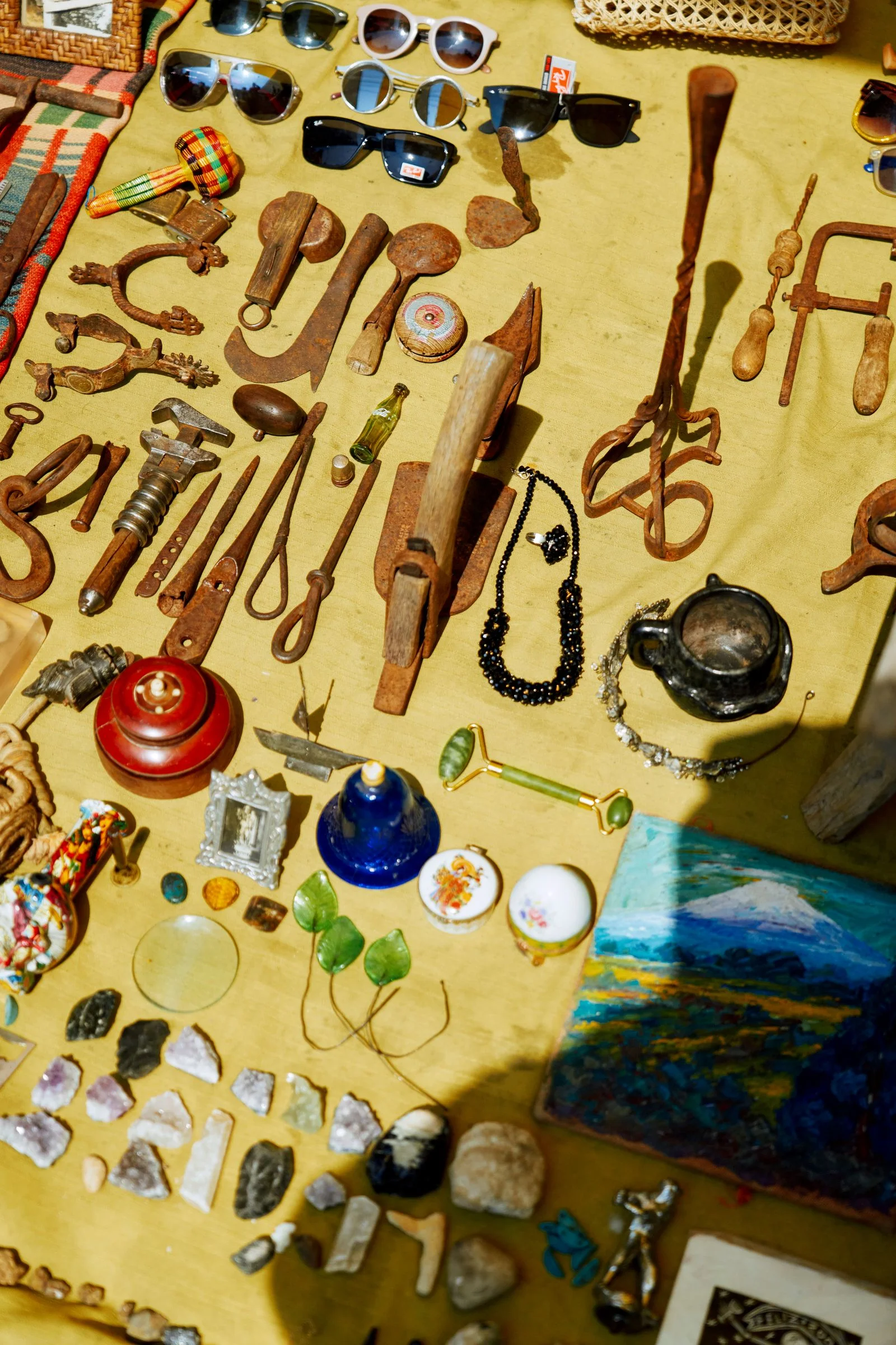 Image may contain Market Art Handicraft Accessories Jewelry Necklace and Shadow