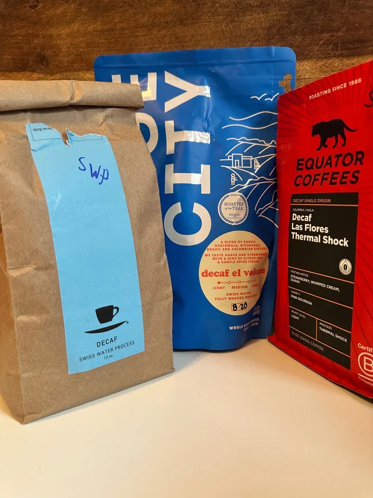 Swisswater decaf coffee