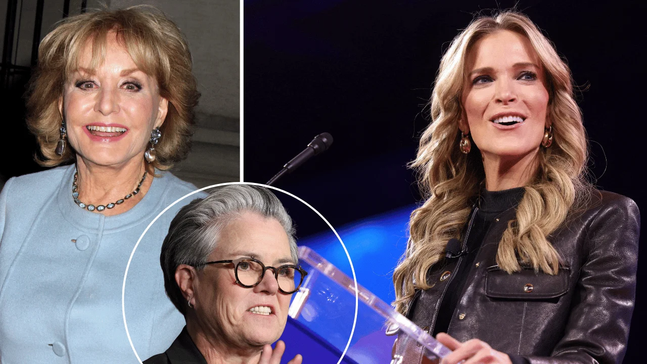 Barbara Walters;Rosie O'Donnell;Megyn Kelly