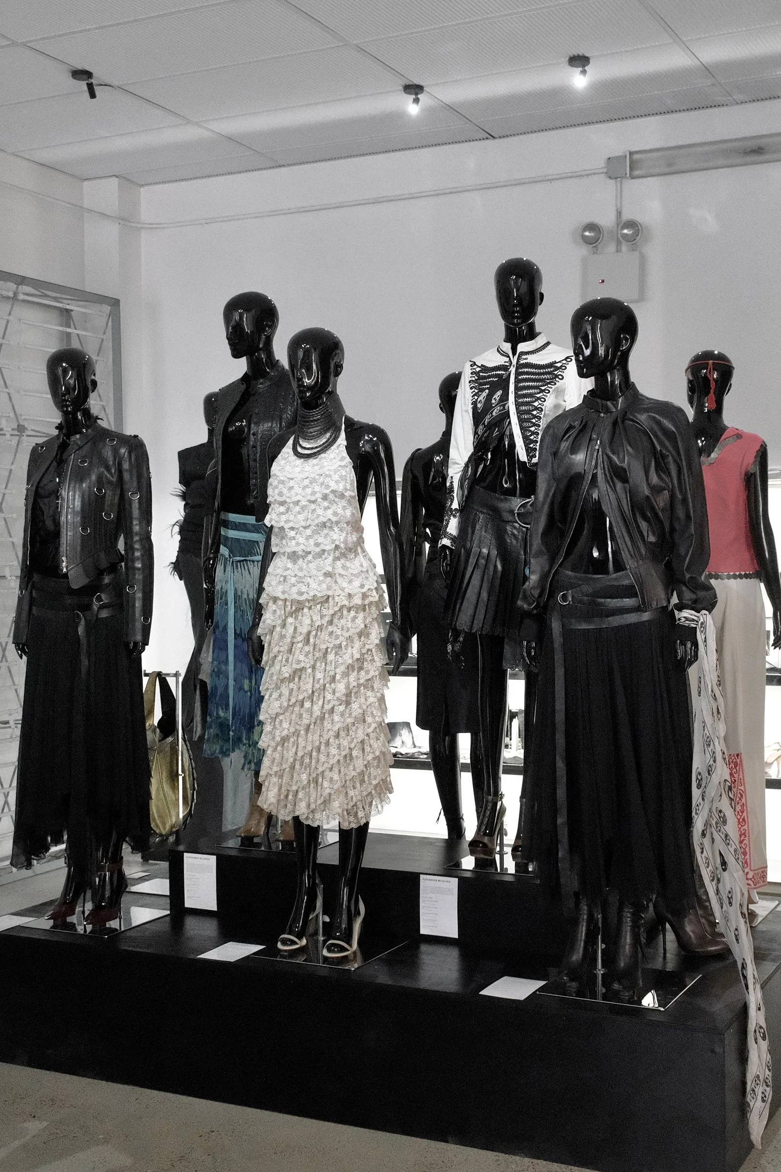Image may contain Adult Person Mannequin Wedding Accessories Bag Handbag Clothing Footwear High Heel and Shoe