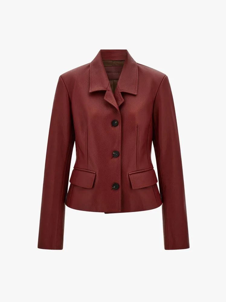 Image may contain: Blazer, Clothing, Coat, and Jacket