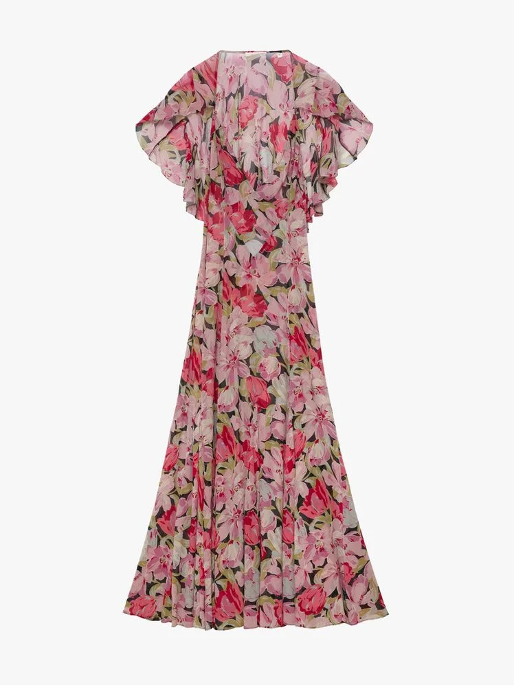 Image may contain: Clothing, Dress, Fashion, Formal Wear, Gown, Robe, and Coat
