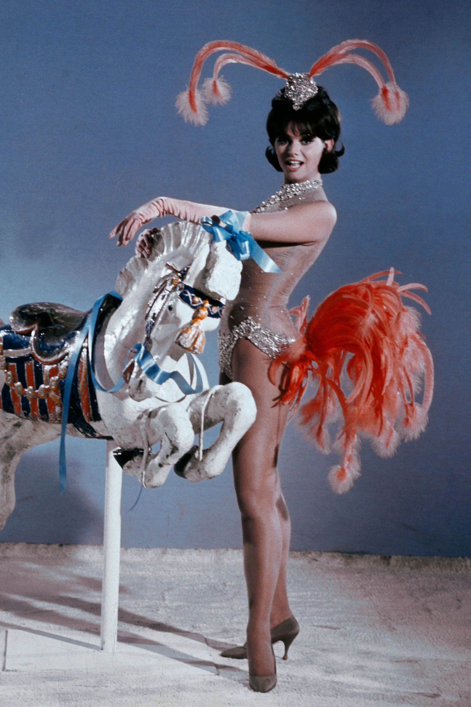 Image may contain Claudia Cardinale Adult Person Dancing Leisure Activities Clothing Footwear High Heel and Shoe