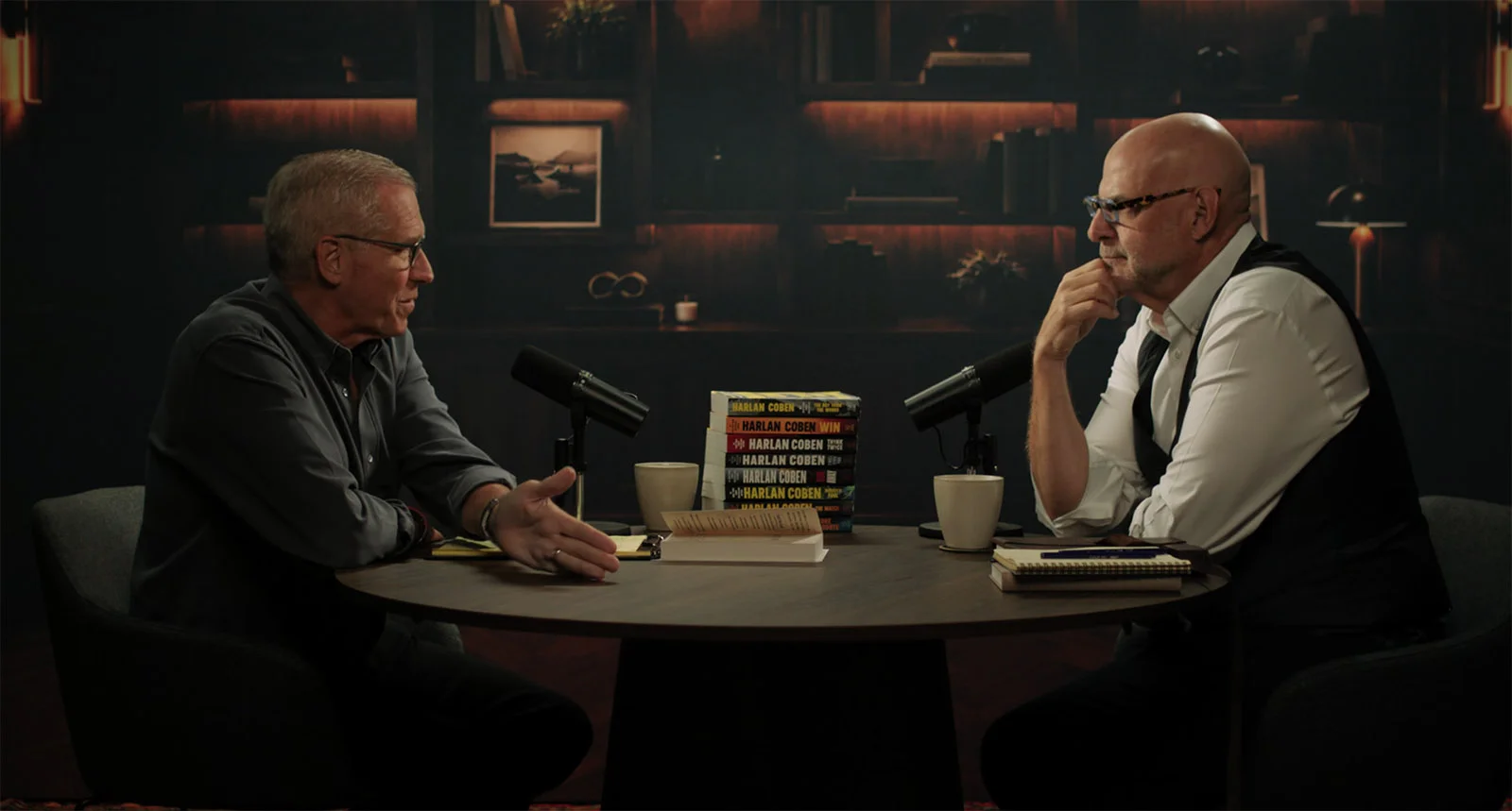harlan coben brian williams interview
