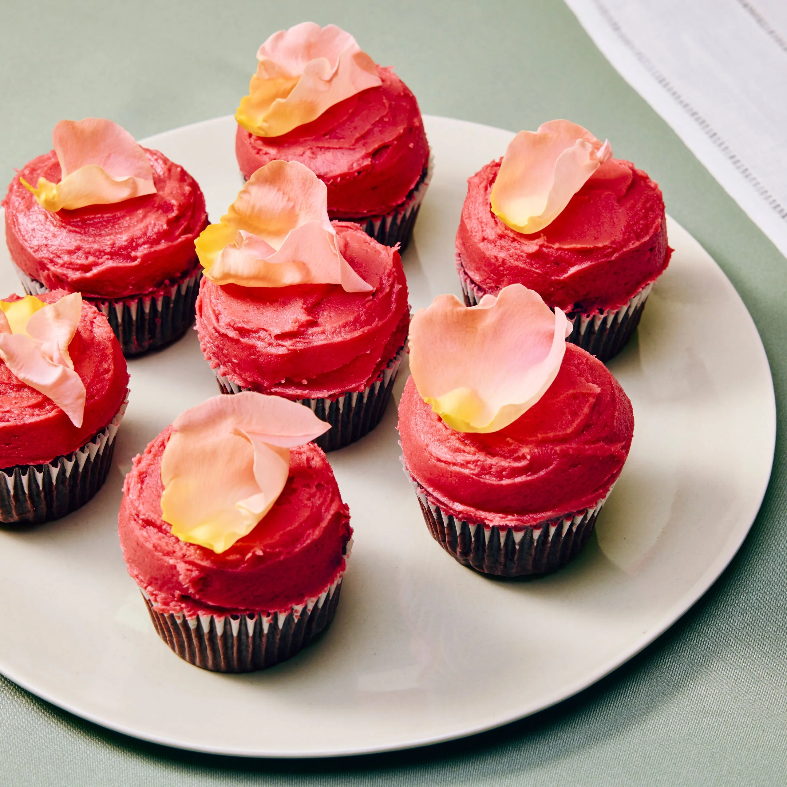 Image may contain Cake Cream Cupcake Dessert Food Food Presentation Icing and Ice Cream