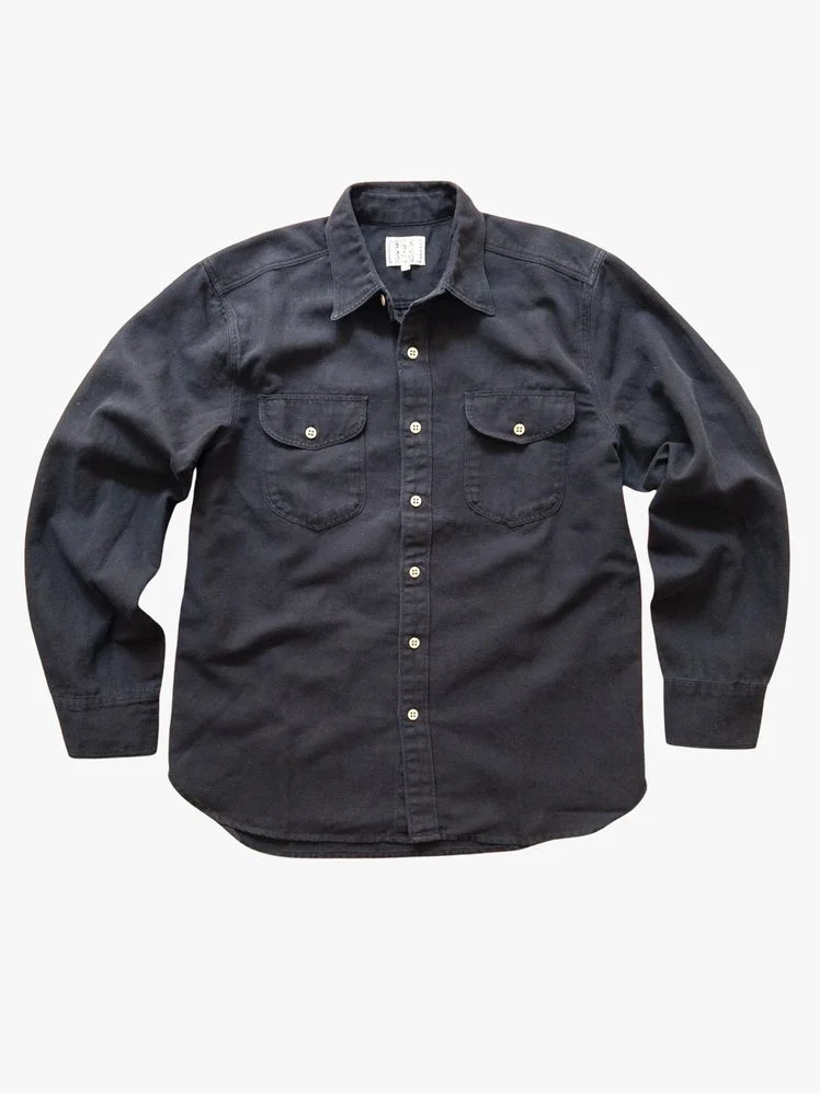 Image may contain Clothing Long Sleeve Sleeve Shirt Pants Jeans and Coat
