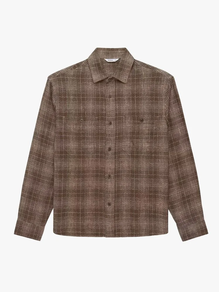 Image may contain Clothing Shirt Long Sleeve Sleeve Coat Dress Shirt Home Decor and Linen