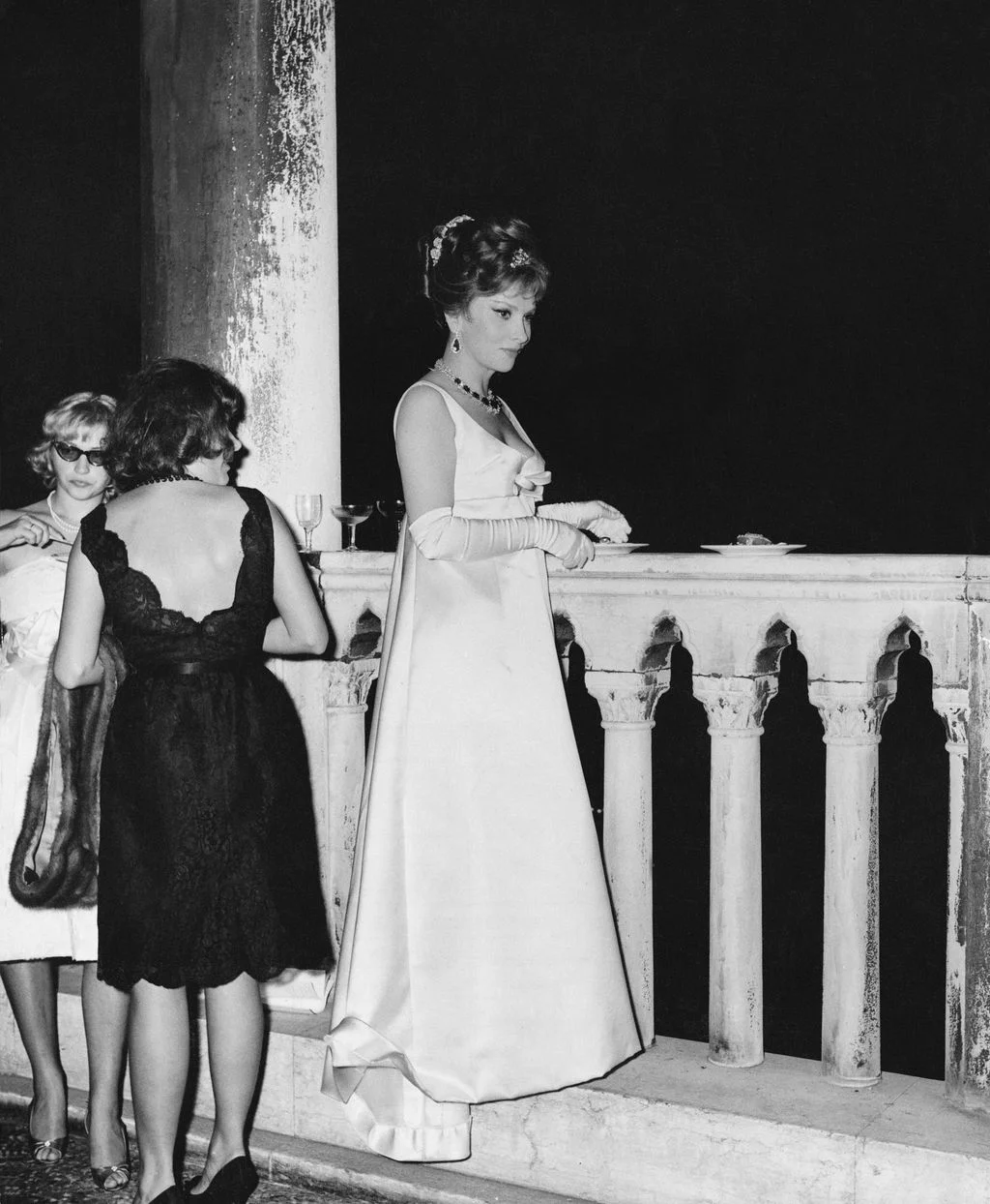 Image may contain Gina Lollobrigida Clothing Dress Person Formal Wear Fashion Gown Adult Wedding Face and Head