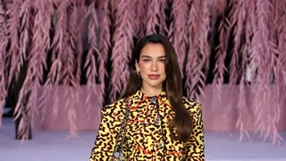PARIS FRANCE  JANUARY 27  Dua Lipa attends the Chanel Haute Couture Week SpringSummer 2026 show as part of Paris Fashion...