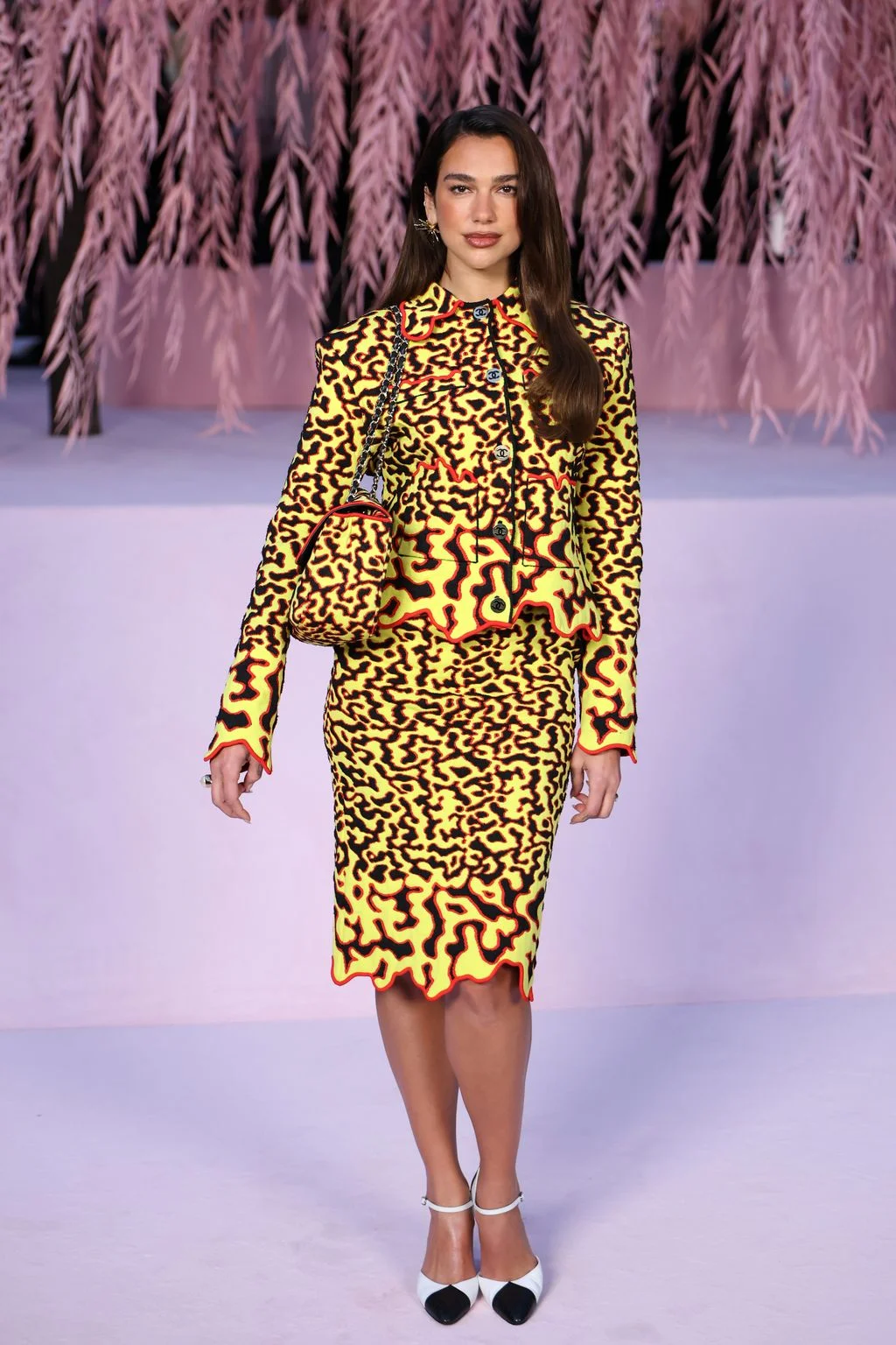 PARIS FRANCE  JANUARY 27  Dua Lipa attends the Chanel Haute Couture Week SpringSummer 2026 show as part of Paris Fashion...