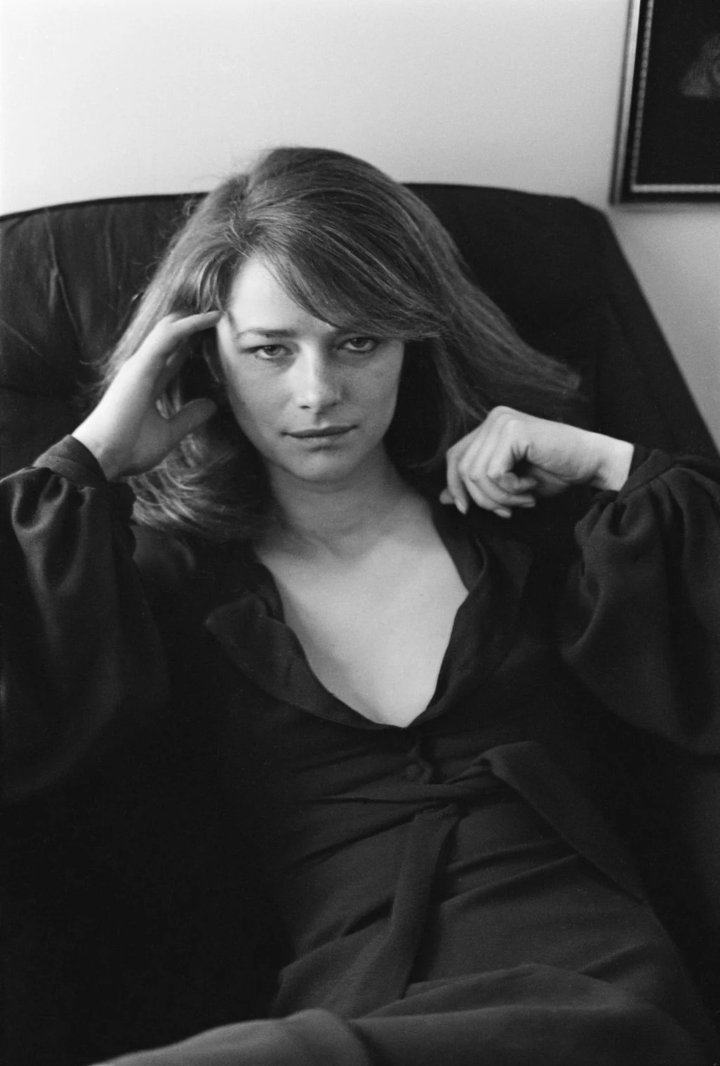 Charlotte Rampling au RoyaumeUni le 7 avril 1971.